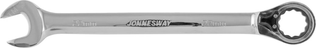 Ключ гаечный комбинированный трещоточный с реверсом, 22 мм 046315 Jonnesway