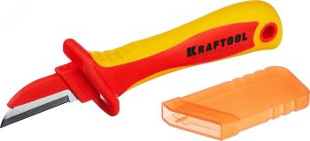 Диэлектрический нож электрика KN-1 прямой 1000 В 45401 KRAFTOOL