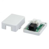 Розетка универсальная CAT5E Keystone.1 порт RNW5E1WH DKC