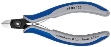 Прецизионные кусачки боковые для электроники вороненые 125 mm KN-7902125 KNIPEX