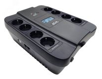 Источник бесперебойного питания Line-interactive SPD-1100U LCD 1000 ВА/605 Вт фазы 1/1 Tower Schuko 1138694 Powercom