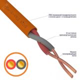Кабель огнестойкий КПСнг(А)-FRLS 1x2x0,50 кв.мм, 200 м, 01-4902 REXANT