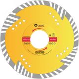 Диск отрезной алмазный, сегментный с защитными секторами Profi Plus, 125 x 2.4 x 8.3 x 22.2 мм 67-415 CUTOP
