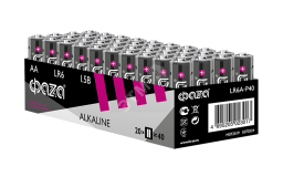 Элемент питания LR 6 (AA) алкалиновая уп. 40 шт. Alkaline Pack-40 5023017 ФАZА