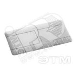 Блок выдвижной 8(2х4) модуля алюминий 054013 Legrand