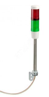 Колонна в сборе 24В с лампами накаливания XVMB1RG Schneider Electric