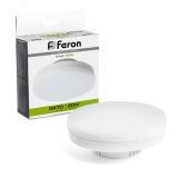 Лампа светодиодная LED 20вт GX70 белый таблетка 48307 FERON