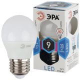 Лампа светодиодная Е27 9Вт шар нейтральный STD LED P45-9W-840-E27 E27 / Б0029044 ЭРА