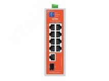 Коммутатор неуправляемый PoE 10 портов, 8хPoE 10/100 Мб/с, 1хRJ45, 1хSFP, 360 Вт WI-PS212GF-I(v2) Wi-Tek