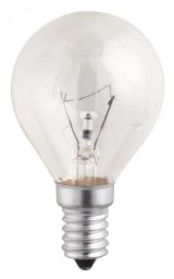 Лампа накаливания P45 240V 60W E14 clear 3320270 JazzWay