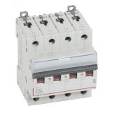 Выключатель автоматический четырехполюсный 40А C DX3 10kА/16kА 409340 Legrand