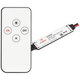Диммер SMART-MINI-DIM-SET (12-24V, 1x4A, ПДУ 4кн, IR) (ARL, IP20 Пластик, 5 лет) 031593 Arlight