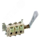 ВР32-37 А 70221-00 УХЛ3, 400А, несъёмная боковая рукоятка, 3-х полюсный на два направления, со вспомогательными контактами, IP00, выключатель-разъединитель  (ЭТ) ET000031 Электротехник