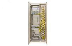 Шкаф комбинированный с органайзерами правый 19д+10 42U 900х600х2000 мм ВОКС-Ф-9642П-О 130501-00076 ССД