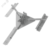 Основание для молниеприемника скатной кровли оцинкованная сталь IEK zml14d-3l-04 IEK