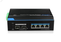 Коммутатор МАС 8К 6 портов (4 PoE) 150 Вт (-40…75) С0000023842 RVI