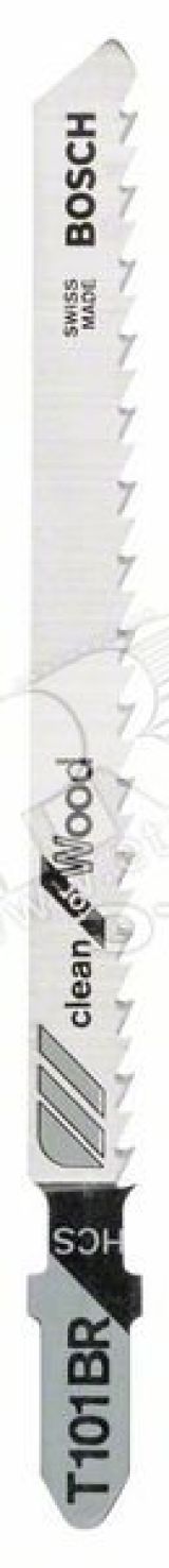 Пилка лобзиковая T 101 BR/HCS (5шт) 2608630014 BOSCH