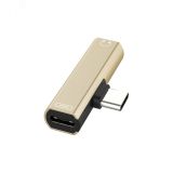 Переходник USB Type C на Jack 3.5 мм, золотистый 1000603882 Greenconnect