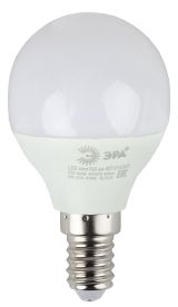 Лампа светодиодная LED P45-6W-840-E14(диод,шар,6Вт,нейтр,E14) Б0020628 ЭРА
