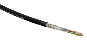 Кабель SFUTP4-C5E-S24-IN-LSZH-BK-305 (305 м) витая паракат.5e 4 пары (24 AWG) 444627 Hyperline