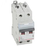 Выключатель автоматический двухполюсный 2А B DX3 10kА/16kА 408936 Legrand
