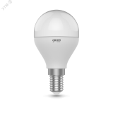 Лампа светодиодная LED 7 Вт 470 лм 3000-6500К AC180-240В E14 шар P45 измененяемая цветовая температура Basic 1053147 GAUSS