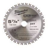 Диск пильный по металлу 150x20 Z34 48404080 Milwaukee