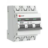 Выключатель нагрузки 3P ВН-63 63А PROxima SL63-3-63-pro EKF
