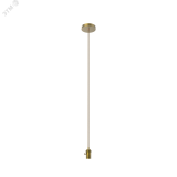 Светильник подвесной под лампу E27 1х60 Вт 200-240В IP20 1000х38 мм Бронзовый Decor Gauss PL042 GAUSS