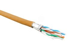 Кабель UFTP4-C6-S23-IN-LSZH-OR-500 (500 м) витая пара экранир U/FTPкат.6 4 пары 445092 Hyperline