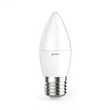 Лампа светодиодная LED 6.5 Вт 550 лм 4100К AC150-265В E27 свеча нейтральный  Black Gauss 103102207 GAUSS