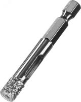 Сверло вакуумное алмазное трубчатое для дрели (HEX 1/4'') d 8 по керамограниту 29865-08 ЗУБР