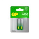 Батарейка алкалиновая GP Super Alkaline G-Tech 15А АA - 2 шт. на блистере 1223 GP