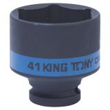 Головка торцевая ударная шестигранная 1/2', 41 мм 453541M King Tony