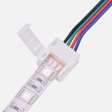 Коннектор питания (1 разъем) для RGB светодиодных лент с влагозащитой шириной 10 мм LAMPER 144-028 REXANT
