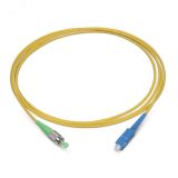 Шнур оптический simplex 25м FC/APC-SC/UPC 9/125 sm LSZH 8060c Cabeus