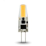 Лампа светодиодная LED 2 Вт 200 лм 4100К AC220-240В G4 капсула нейтральный силиконовая Black Gauss 107707202 GAUSS