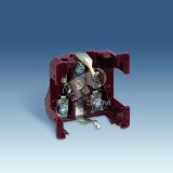 Розетка 2P+E Schuko, 16A 250В, безвинтовой зажим, S82C, механизм 75464-69 Simon