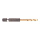 Сверло по металлу RedHEX HSS-G TiN 2.5 мм (2шт) 48894704 Milwaukee