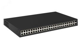 PoE коммутатор Fast Ethernet на 48 x RJ45 + 2 x GE Combo uplink портов. 00013265 OSNOVO
