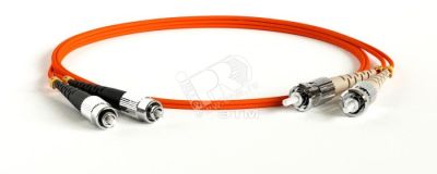 Патч-корд волоконно-оптический (шнур) мм 62.5/125 ST-FC 2мм duplex LSZH (1м) 239522 Hyperline