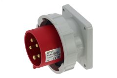 Вилка встраиваемая 32A/400V/3P+N+E/IP67, фланец 86x86 00-00032426 INPIN