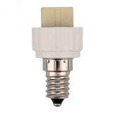 Переходник цокольный E14-G9 белый 11-8856 REXANT