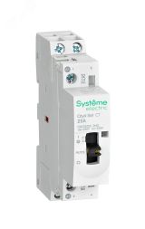 Контактор 2P 2НО 25A AC 230В-230В City9 Set C9C32225 Systeme Electric