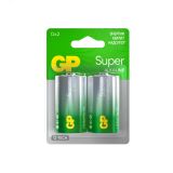 Батарейка алкалиновая GP Super Alkaline G-Tech 13А типоразмера D - 2 шт. на блистере 1225 GP
