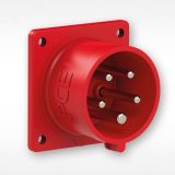Вилка встраиваемая 32А/400V/3P+E/IP67, фланец     75x75 00-00014144 PCE