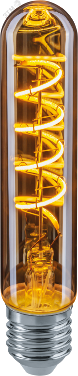 Лампа светодиодная LED 4вт E27 теплый T30 ретро FILAMENT 23015 Navigator Group