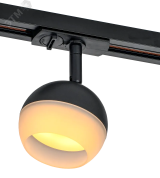 LIGHTING Светильник 4118 декоративный трековый поворотный под лампу GX53 черный IEK LT-USB0-4118-GX53-1-K02 IEK