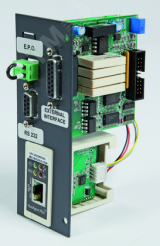 Адаптер SNMP для ИБП серии Solo MD, Solo MMB, Trio TT SNMPMMD DKC