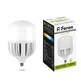 Лампа светодиодная LED 100вт Е27/Е40 белый 38219 FERON